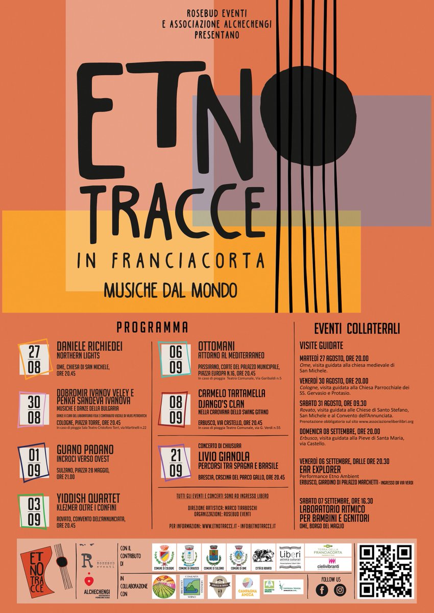 MarcoTir's tweet photo. #brescia #culture #franciacorta #events #worldmusic #etnotracce #iseolake
https://t.co/IbiTpg2KVP https://t.co/jHd59fBEuR