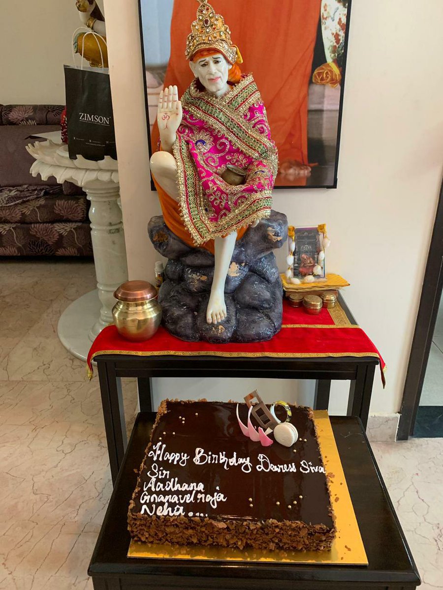 StudioGreen2's tweet photo. Sai Sai 🙏
A Special close to the heart birthday celebration with our Dearest Mass-Entertainer of Tamil Cinema - @directorsiva! #Suriya39 @kegvraja @immancomposer https://t.co/5bFjRoa1e9