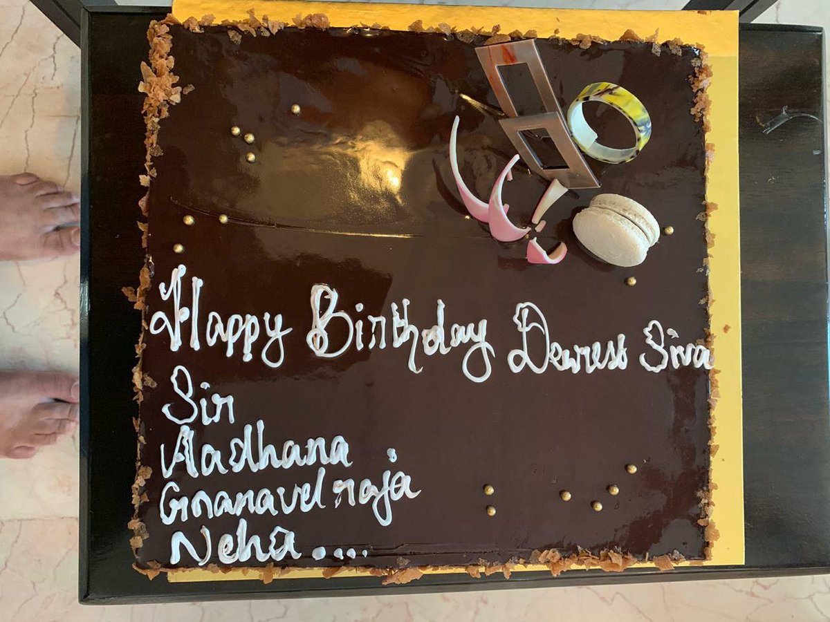 StudioGreen2's tweet photo. Sai Sai 🙏
A Special close to the heart birthday celebration with our Dearest Mass-Entertainer of Tamil Cinema - @directorsiva! #Suriya39 @kegvraja @immancomposer https://t.co/5bFjRoa1e9