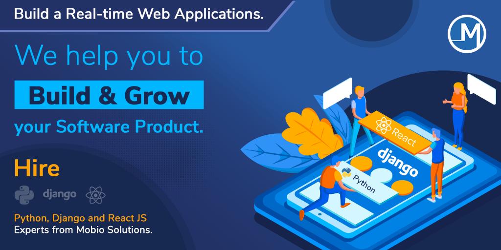 MobioSolution's tweet photo. Would you like to build a real-time Web Applications for your Business? Mobio Solutions help you to Build & Grow your Software Product.
#webapplication #webdeveloper #webdevelopment #web #developement #software #developer #python #django #reactjs #JavaScript #mobiosolution https://t.co/DPQ3QUVLTS