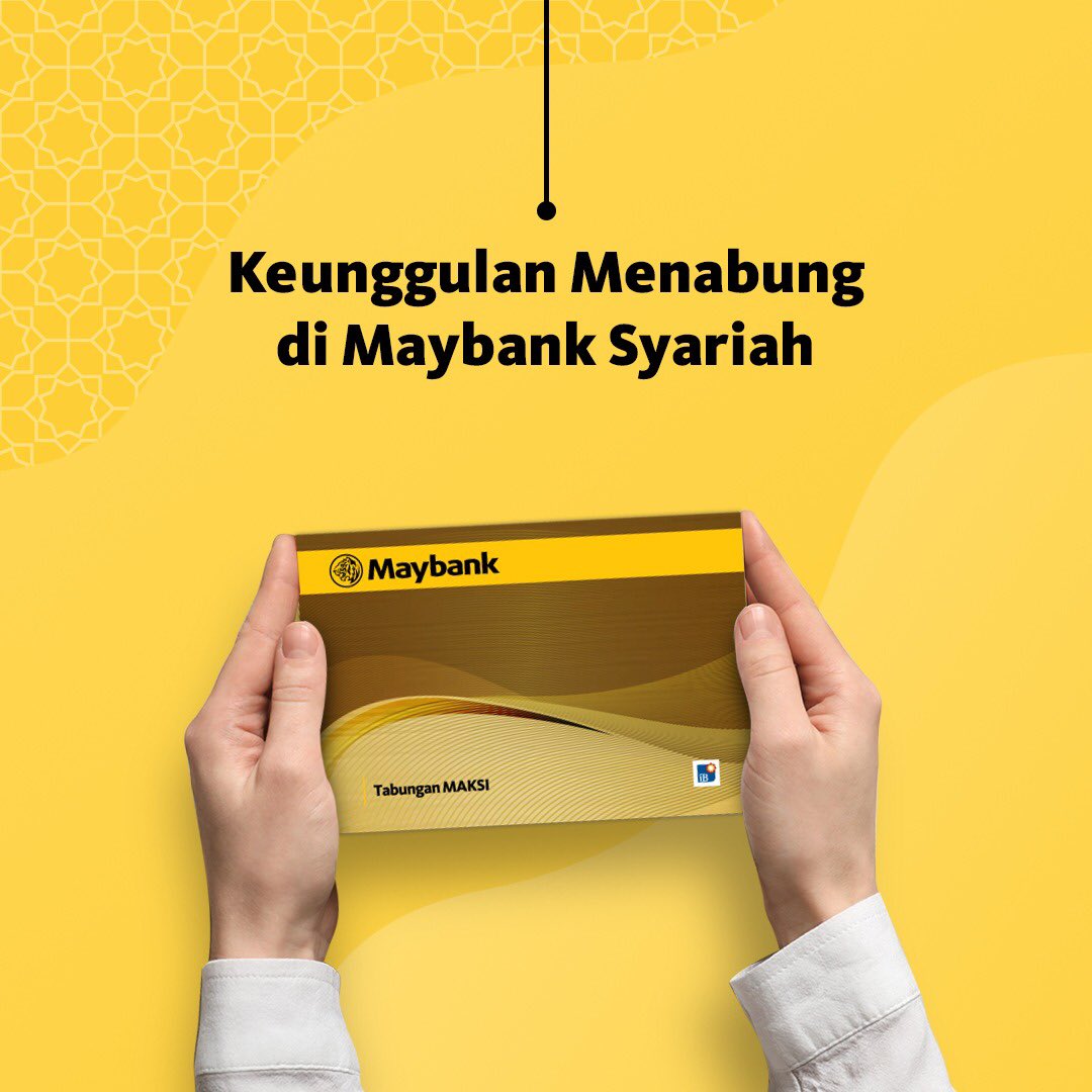 MaybankID's tweet photo. Ternyata lebih banyak yang belum paham atau tidak yakin tentang pengetahuan mereka akan perbankan syariah. Yuk, simak lima keunggulan menabung di Maybank Syariah. #SHARIAHFIRST https://t.co/aIDG5erEUb