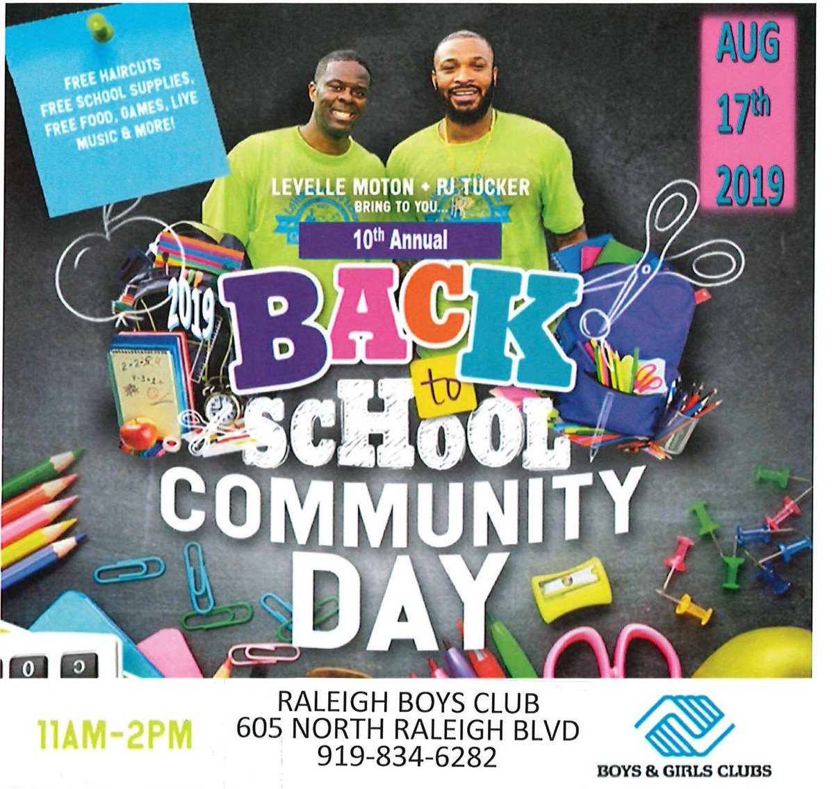 Levelle Moton On Twitter 10th Annual Back To School