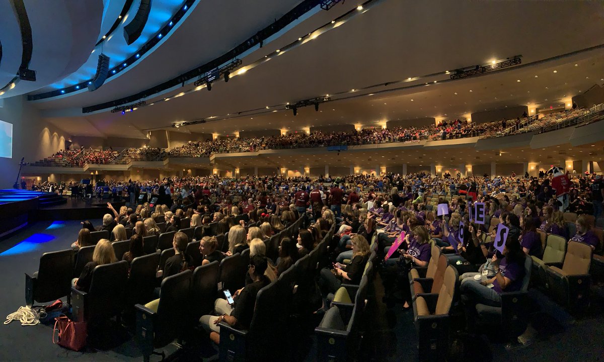 championforest's tweet photo. Honored to once again host thousands of our #kleinfamily for the KLEIN ISD Kickoff!

We share a passion for investing in the next generation in this special community we call home. Please pray for these incredible people as a new school year is getting underway! https://t.co/EVCueJ9iSo