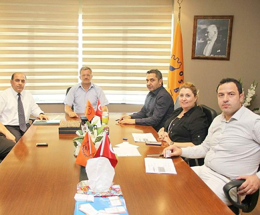 nevafkilic's tweet photo. MERSIN -TARSUS OSB BAŞKANI SAYIN TEKLI VE BÖLGE MÜDÜRÜ SAYIN HALİL YILMAZ VE OSB EKİBİ İLE BİRLİKTE ZİYARET EDİLDİ. 09.08.2019 - CUMA GÜNÜ - MERSİN #tısiad #nevafkılıç #ırak #mtosb https://t.co/5tiQPi3npR