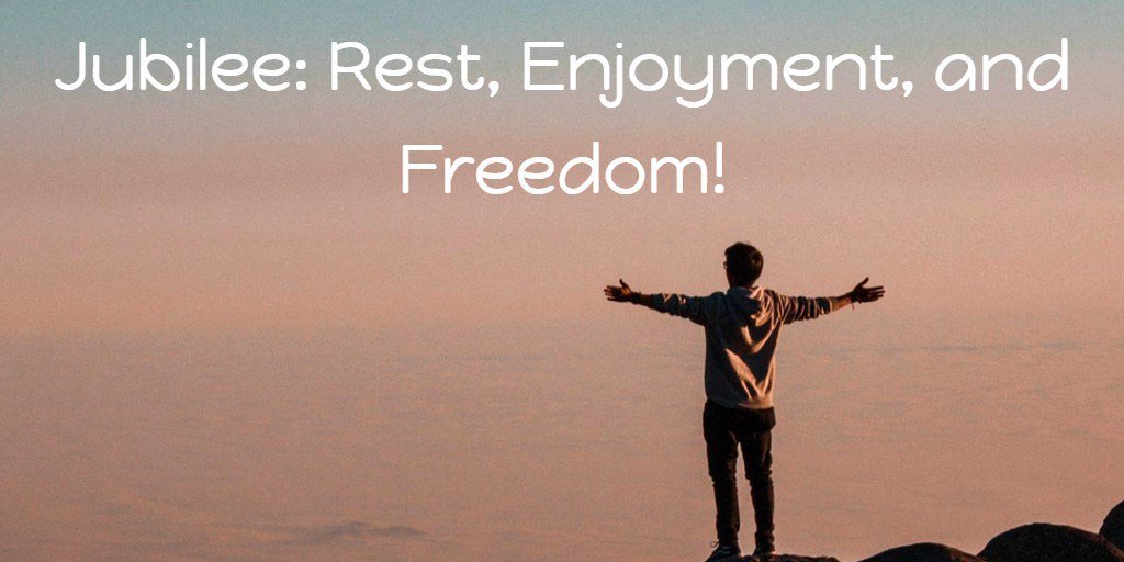 agodman's tweet photo. Jubilee is a time of Rest, Enjoyment, and Freedom. Hallelujah! #NACT2019 https://t.co/Rt74xxnbsH https://t.co/bcsb5eqI14