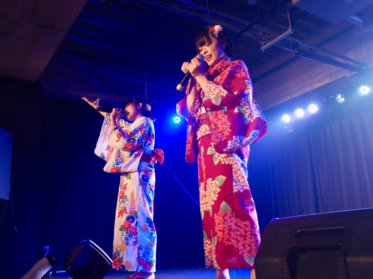 ranranjapan69's tweet photo. 8/12 「COSMIC GIRLS MEETING!! 」@ 秋葉原COSMIC LAB
#Actrish の撮影可の浴衣ライブ
動きにくかったかなw https://t.co/5ZLlJB156d