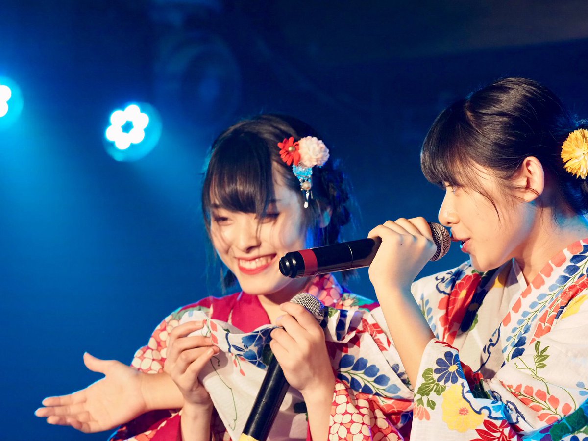 ranranjapan69's tweet photo. 8/12 「COSMIC GIRLS MEETING!! 」@ 秋葉原COSMIC LAB
#Actrish の撮影可の浴衣ライブ
動きにくかったかなw https://t.co/5ZLlJB156d