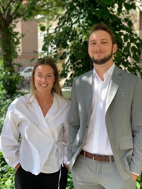 Say hello to our newest members of the team: Julia Schippert and Christophe Saller! Welcome onboard!