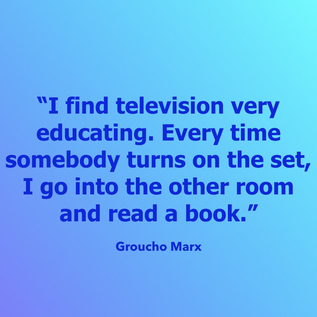 Great idea! Try this sometime. You may be surprised how much better you feel about how you spent your time.

#readiculousbooks #maxloony #reading #greatquotes #quotesaboutbooks #kidsbooks #childrensbooks #readingtokids #readtokids #learntoread #learning #turnoffthetv