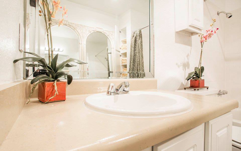 MagnoliaAptsLA's tweet photo. Start your day right! Enjoy a morning routine of pure pampering in bathrooms with large vanity mirrors and lots of storage. #morningroutine #mondays https://t.co/UD6dZKL1PJ