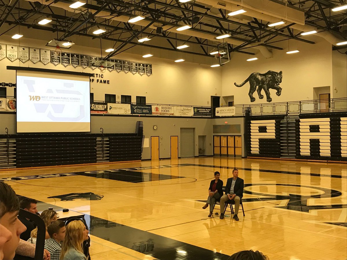 _BrianField's tweet photo. Great Freshman kick off! So excited for the many opportunities WOHS provides! #gowo ⁦@WestOttawaHS⁩ ⁦@ReineckeWO⁩ https://t.co/sknETi2EU4