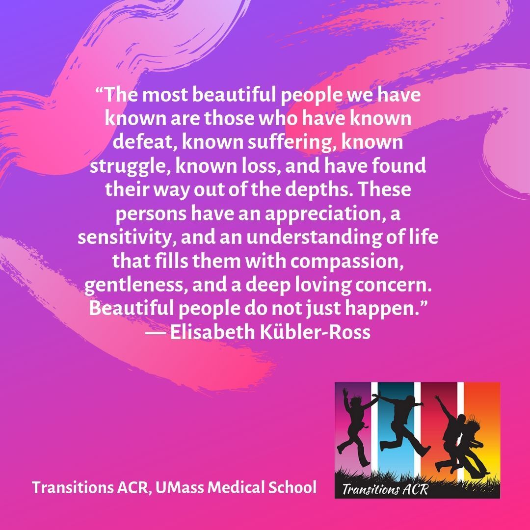 TransitionsACR's tweet photo. "Our struggles shape us into the beautiful people we are today! Battling your mental illness only makes you more incredible, be proud of yourself!"
-Alexis – young adult at @TransitionsACR
#mentalhealthcondition
#letstalkaboutit
#dailybattle
#transitionsacr
#staystrong https://t.co/cl1vR6nug4