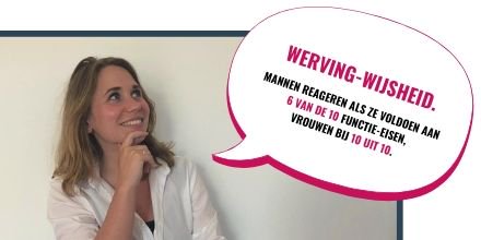 ✨ 𝑾𝒆𝒓𝒗𝒊𝒏𝒈-𝒘𝒊𝒋𝒔𝒉𝒆𝒊𝒅 ✨Mannen en vrouwen communiceren anders. Juist in vacatureteksten kun je de verschillen in communicatie optimaal benutten. Benieuwd? Check ow.ly/lkWQ50vvj4E