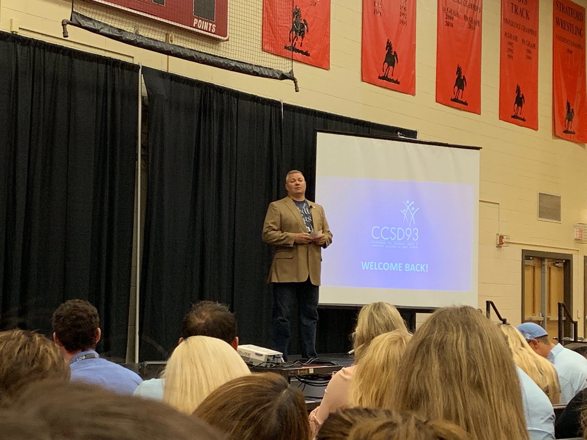 CCSD93ECC's tweet photo. Excited to be starting a new school year in CCSD93!  Thank you Dr Hill and D93 for a great start! ⁦@CCSD93⁩ https://t.co/eGb3NCj79r