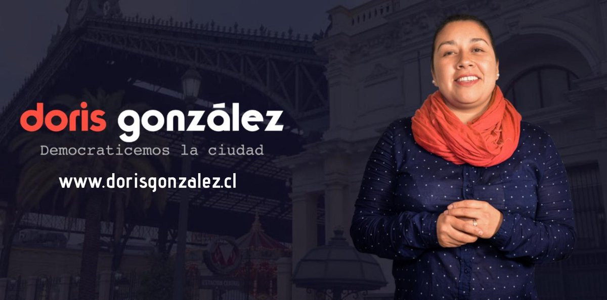 #BuenLunes Visita la página web de nuestra vocera <a href="/doris_gonzalez_/">Doris Gonzalez</a>  para que puedas conocer y saber respecto a sus propuestas e iniciativas ;) dorisgonzalez.cl #Ukamau #Democratizarlaciudad