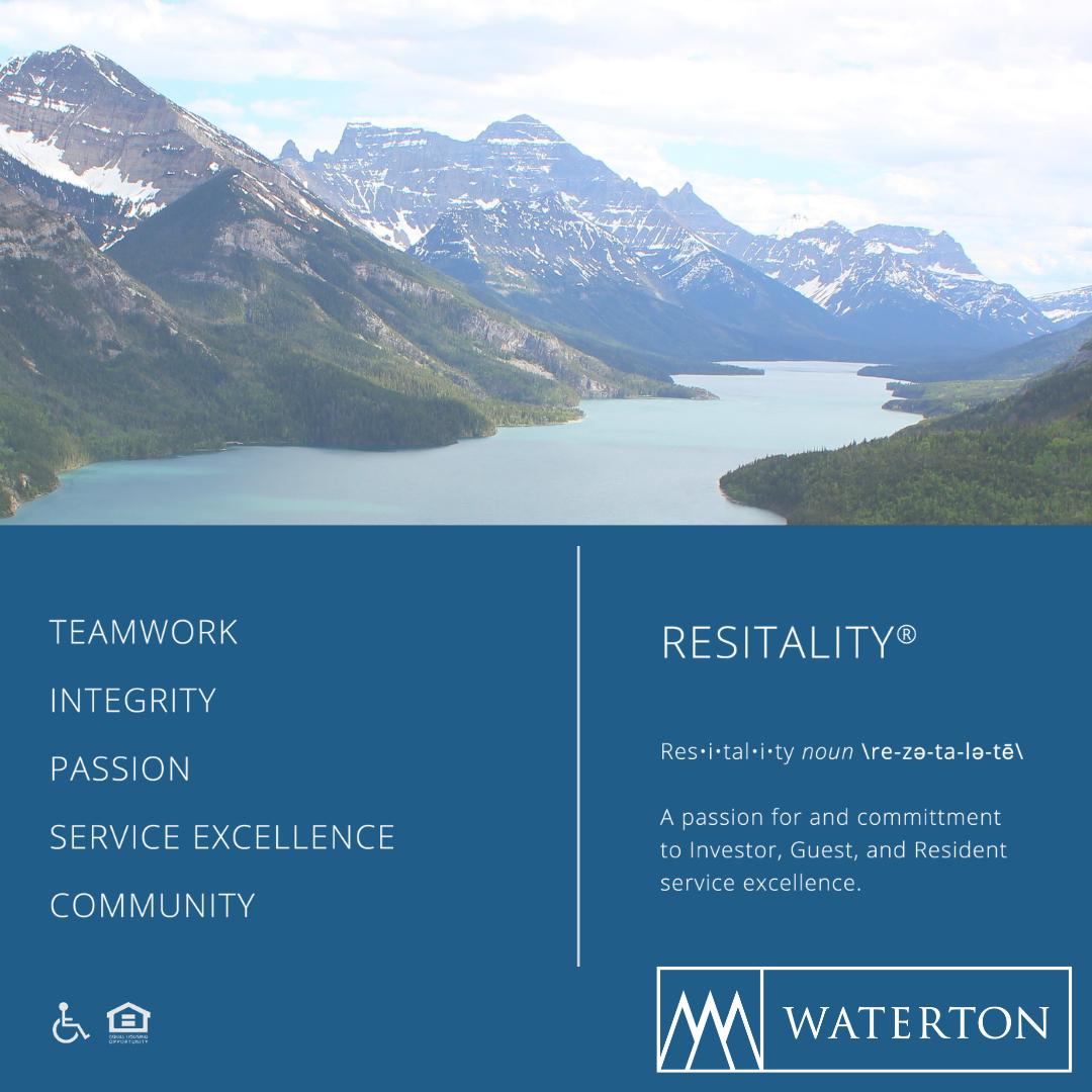 If you're looking for a new opportunity, our team is constantly growing. We empower our associates to think and act like owners and to use our core values to serve our customers in a way that exceeds their expectations,... Resitality®!
.
waterton.com/careers
.
.
.
#WatertonWay