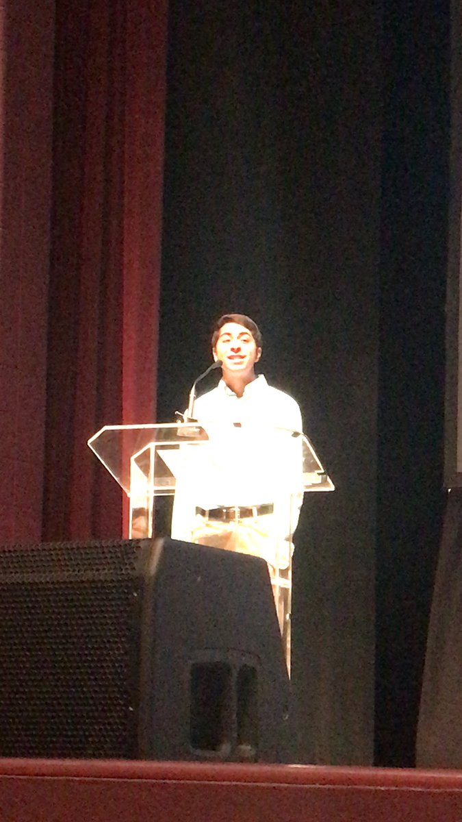 sabrapro's tweet photo. Sojas Wagle discussing the “why” he got from Springdale! #springdaleschools https://t.co/3CmXC2w0WT