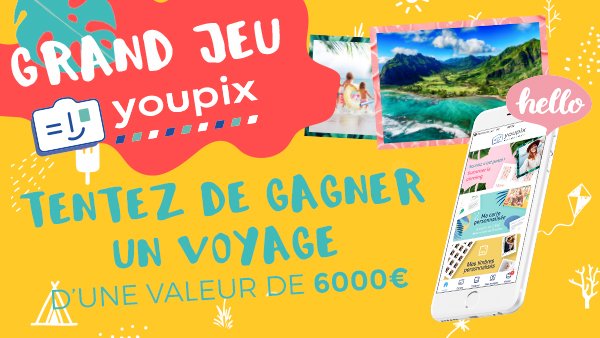 lisalaposte's tweet photo. Envie de prolonger les vacances ? 😉
Tentez de gagner le voyage de vos rêves en envoyant une carte postale personnalisée avec l'application Youpix !
Plus d'infos > https://t.co/r30U48dzUq #concours #jeu https://t.co/kr1U7bhMSc