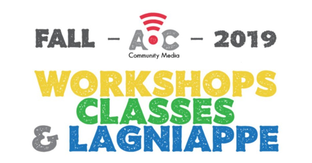 aocinlft's tweet image. Fall workshop schedule is out! Lots of opportunity to learn new media skills! Most are free for members - $15 for non members. #communitymedia #learnmedia #createmedia #lafayettela #acadiana 
aocinc.org/workshops