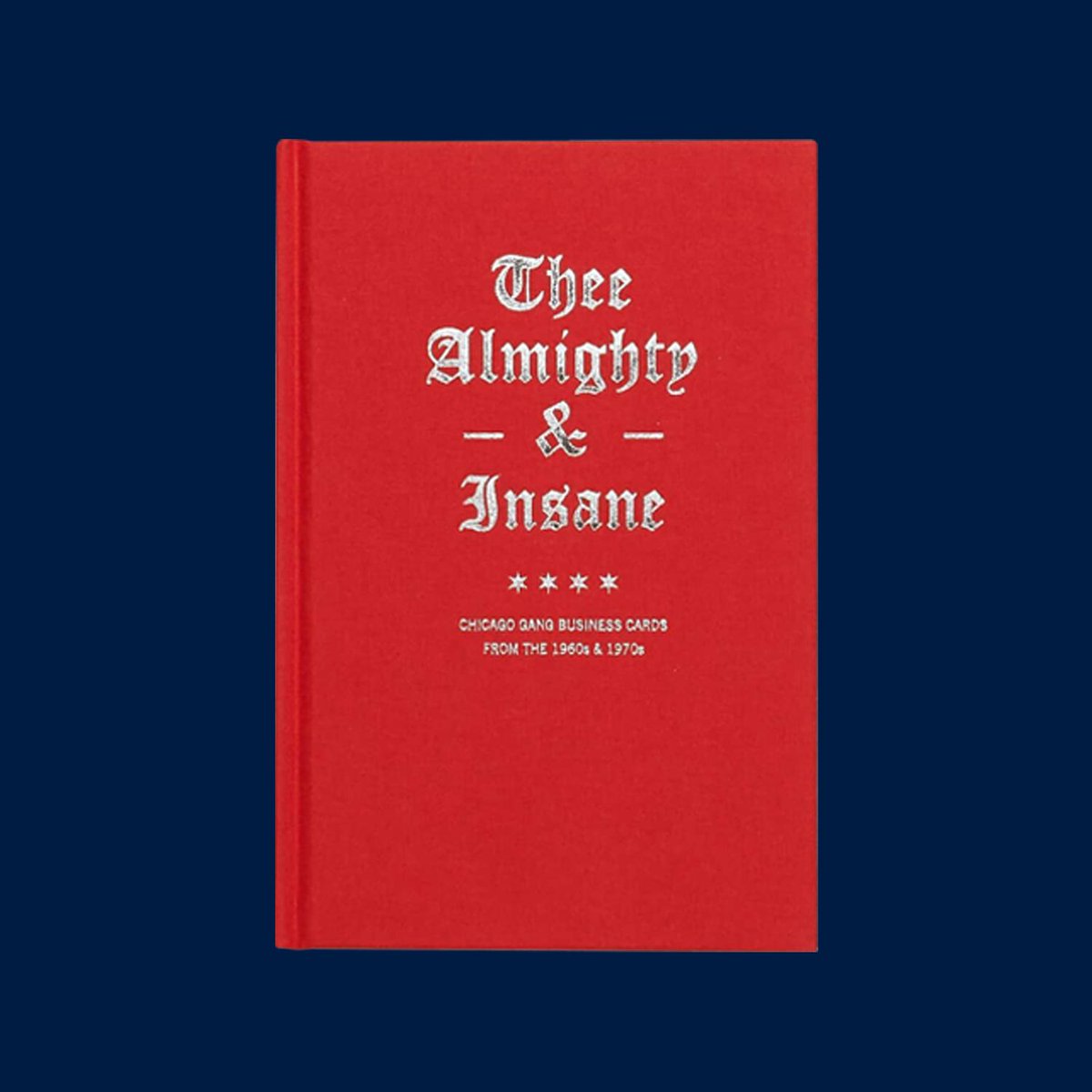 SundayBooks's tweet photo. Thee Almighty &amp; Insane: Chicago Gang Business Cards from the 1960s &amp; 1970s

“70+ enlarged reproductions of original compliment cards listing members, territories, slogans, and declarations of loyalty/animosity”

https://t.co/g0otiPRuKs https://t.co/0lu9HHIXL5