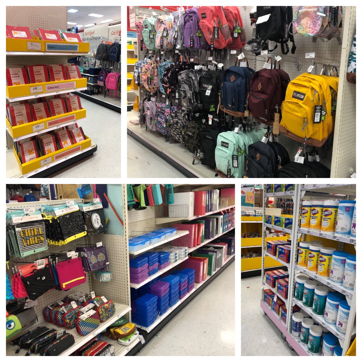 JenniG_1989's tweet photo. Whose ready for BTS?!? 2033 is 
🎯📚✏️🍎 Guest ready ALL DAY, EVERYDAY!!!  #guestobsessed #target #targetrun @KippLaura @Dewayman @jamaal_edwards @ChrisPoole1247 https://t.co/EVsninMLmp
