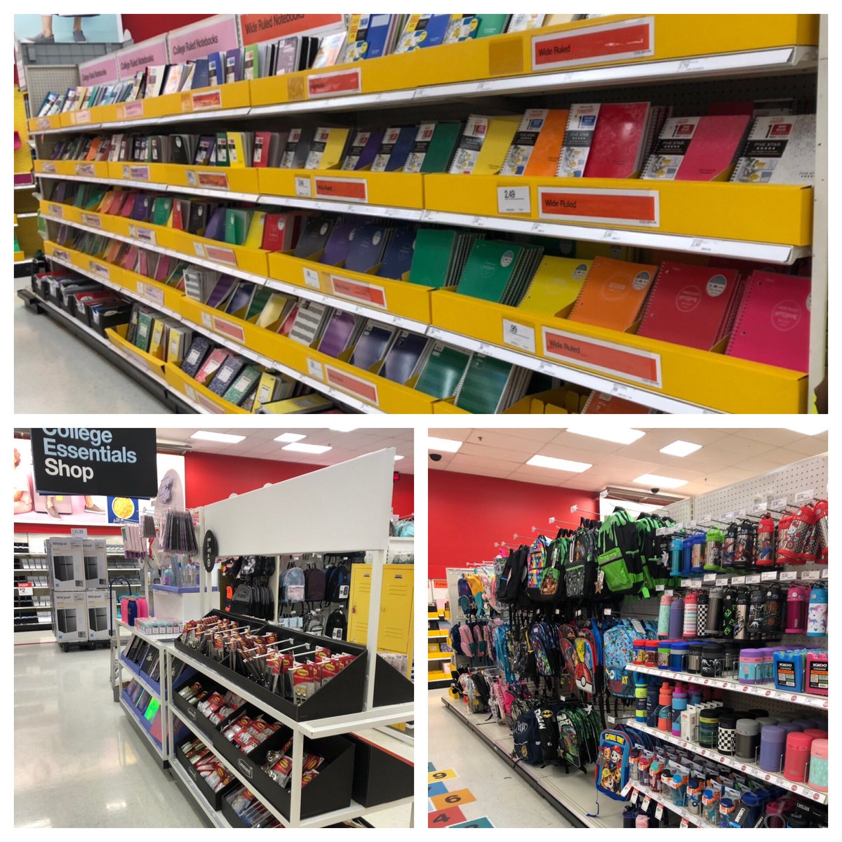 JenniG_1989's tweet photo. Whose ready for BTS?!? 2033 is 
🎯📚✏️🍎 Guest ready ALL DAY, EVERYDAY!!!  #guestobsessed #target #targetrun @KippLaura @Dewayman @jamaal_edwards @ChrisPoole1247 https://t.co/EVsninMLmp