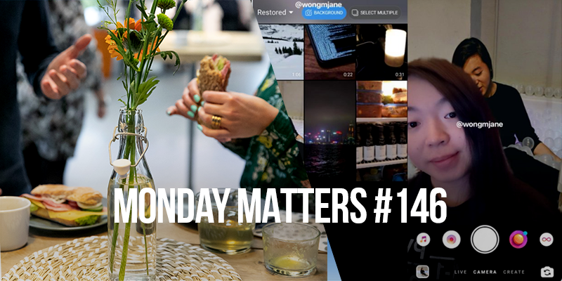 Start jouw week goed met de laatste social updates! In Monday Matters 146 delen we het laatste nieuws over Twitter en Instagram én kun je je inschrijven voor de Merkle Breakfast Session.  bit.ly/MM_46