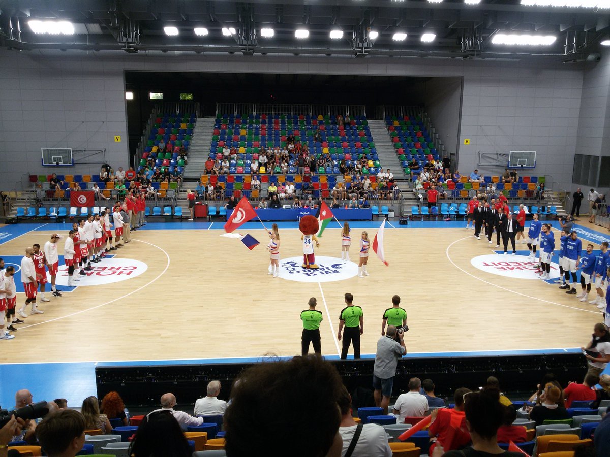 RTSmunity's tweet photo. We have attended Preparation game ahead of FIBA Basketball World Cup 2019 on Friday.
Czech republic vs Tunisia. 
What an exciting game it was! Final score: CZE 80-66 TUN.

We have enjoyed the game as well as the
atmosphere of the event. https://t.co/Omji89QNn5