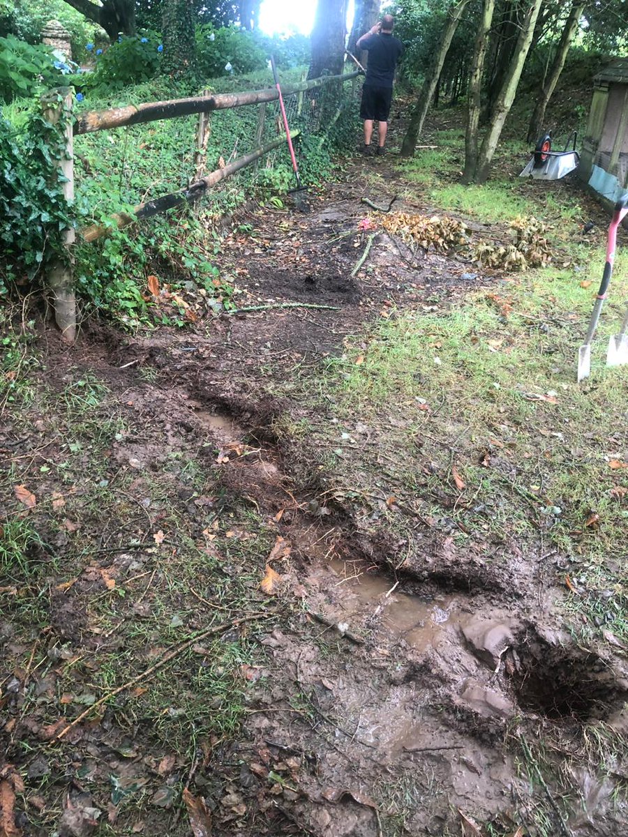 Lighting Strike this morning caused a little bit of damage! Going to need a new controller and new cable around the property! ⚡⚡