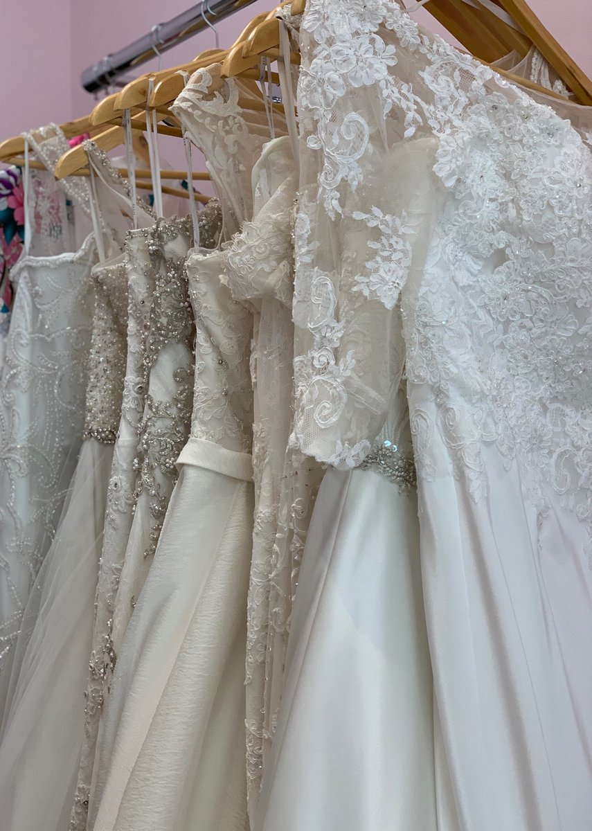 bridalrelovedil's tweet photo. We love it when we get new arrivals! 
Lots of gorgeous new dresses in the boutique for our appointments this week! 💙
#bridalrelovedwakefield #weddingdress #newarrivals #samplegowns #bridetobe #weddingplanning #yorkshirebride #westyorkshire #wakefield #Leeds https://t.co/T7B3L59jxz