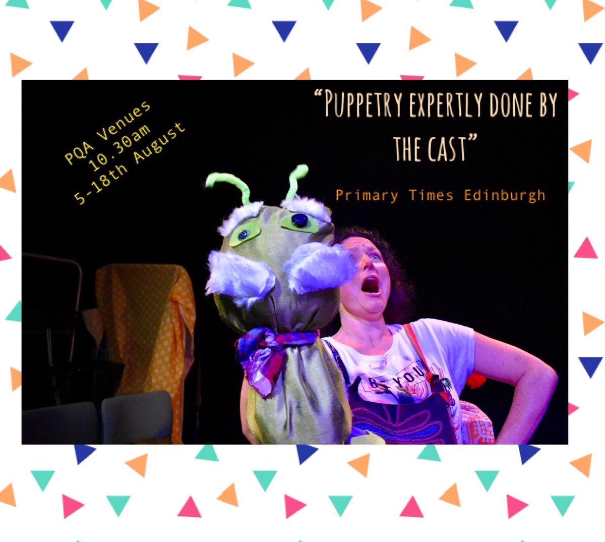 🌺🌈CATCH SPEC-TACULAR AT 10.30 am <a href="/PqaVenues/">PQA Venues</a> tomorrow until Sunday🌈🌺

Some tickets available at THE HALF PRICE HUT 

⭐️⭐️Miss it, miss out! ⭐️⭐️
#EdFringe #Makeyourfringe #childrensfringe #childrenstheatre #fringeforkids #fringeforchildren #familyfringe