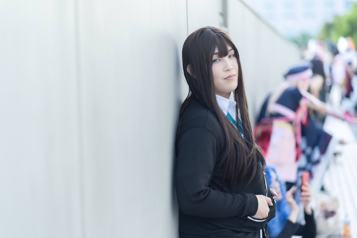 梓 Sonya99ii禁酒107日 となコスでわいのカメラで那由他 さんに撮ってもらったよー アイドルマスターシンデレラガールズ 渋谷凛やってきました となコス3日目 コスプレ C96 渋谷凛