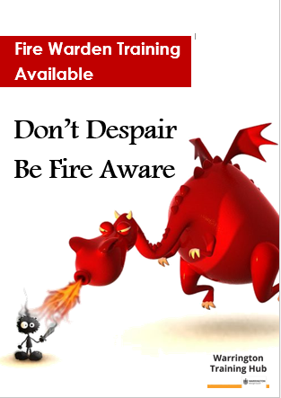 Fire Warden is a course that we do here at St Werburghs.

If you would like any information on this course please don't hesitate to get in touch by emailing talentmanagement@warrington.gov.uk.