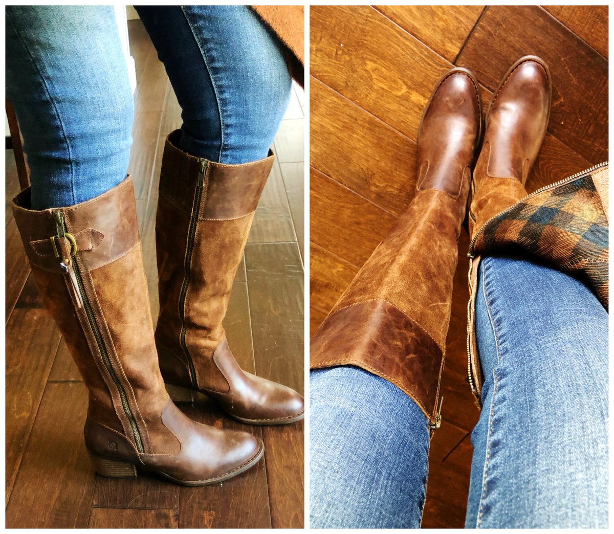 born uchee knee high boot