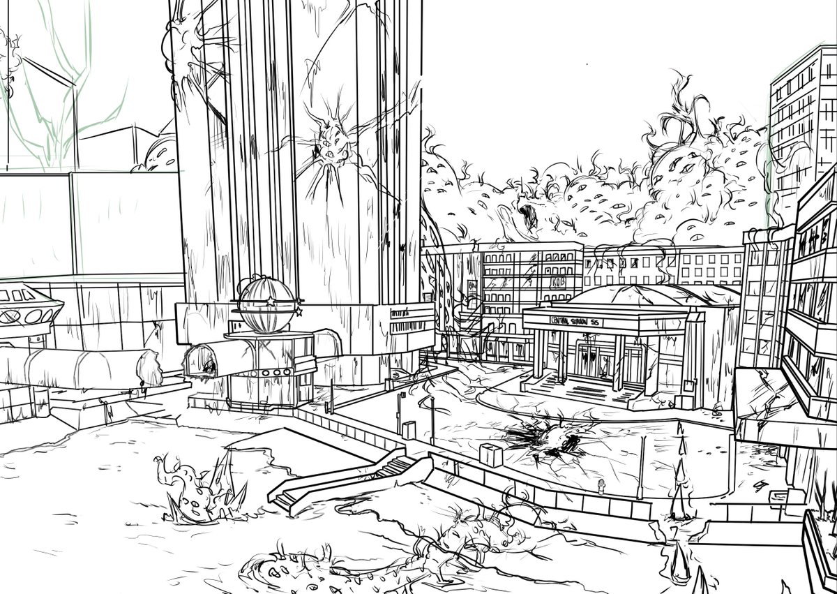another day, another bg fun! 
#bg 
#drawing
#blahh 