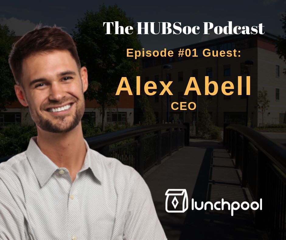 HUB_Soc's tweet photo. AND WE’RE LIVE with Episode 1 of the HUBSoc podcast🎙
Thank you again to our first guest @i_am_abell from @letslunchpool
Listen Below:
Anchor- https://t.co/RlYVE9bVz0
Spotify- https://t.co/wFotyXh7wy…
Itunes- https://t.co/eqUQW2Pkhu…
#takebacklunch #letslunchpool https://t.co/W2y8zHy5q4