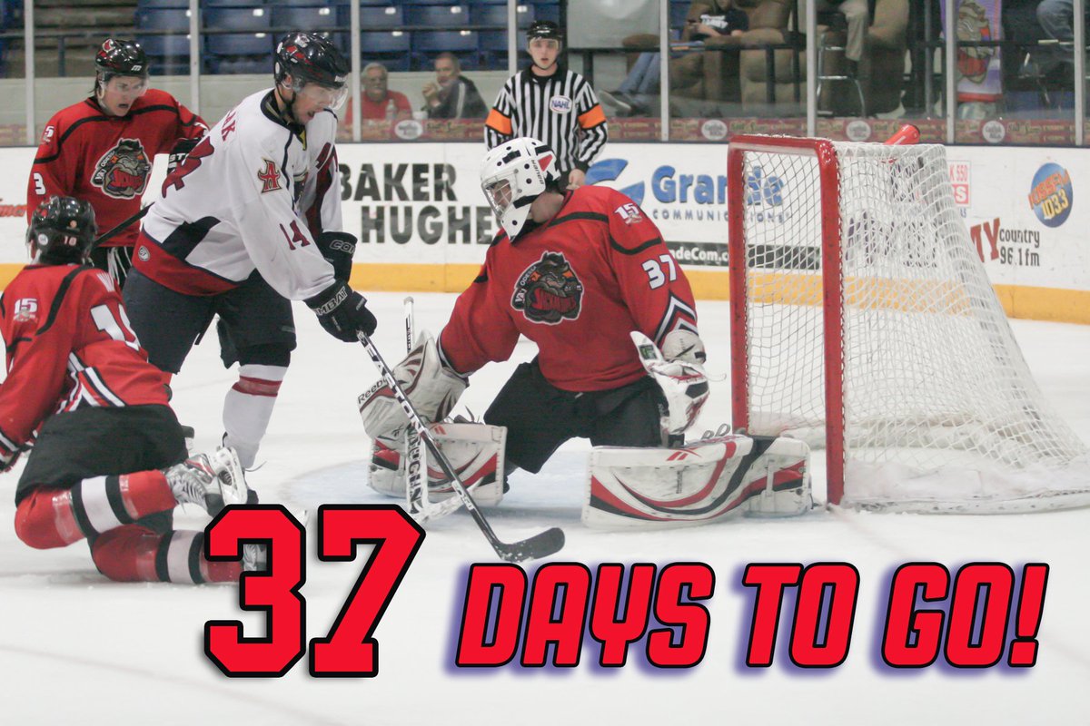LetsGoJacks's tweet photo. The countdown begins! Connor Hellebuyck wants to let you know that we have 37 days until hockey season! #Hop2Victory https://t.co/go1SWR8gNG