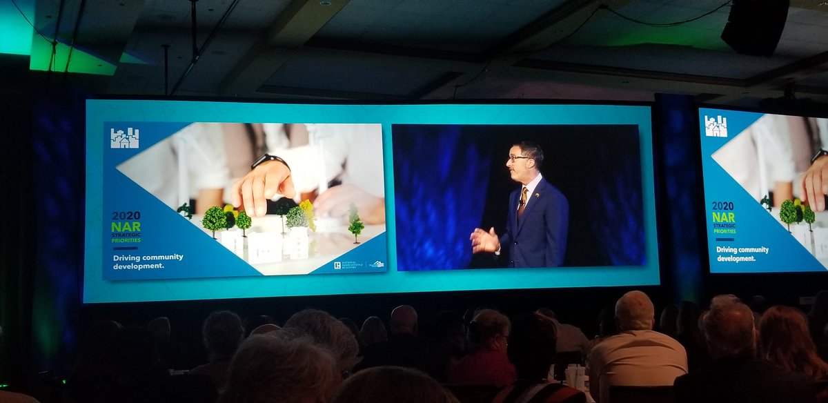 4JLedesma's tweet photo. 2020 President, Vince Malta speaking at @nardotrealtor Leadership Summit to incoming Presidents and AE's. Top 4 priorities for the year ahead! #NARLW #RealtorsOwnIt https://t.co/xrPQlGJcRQ
