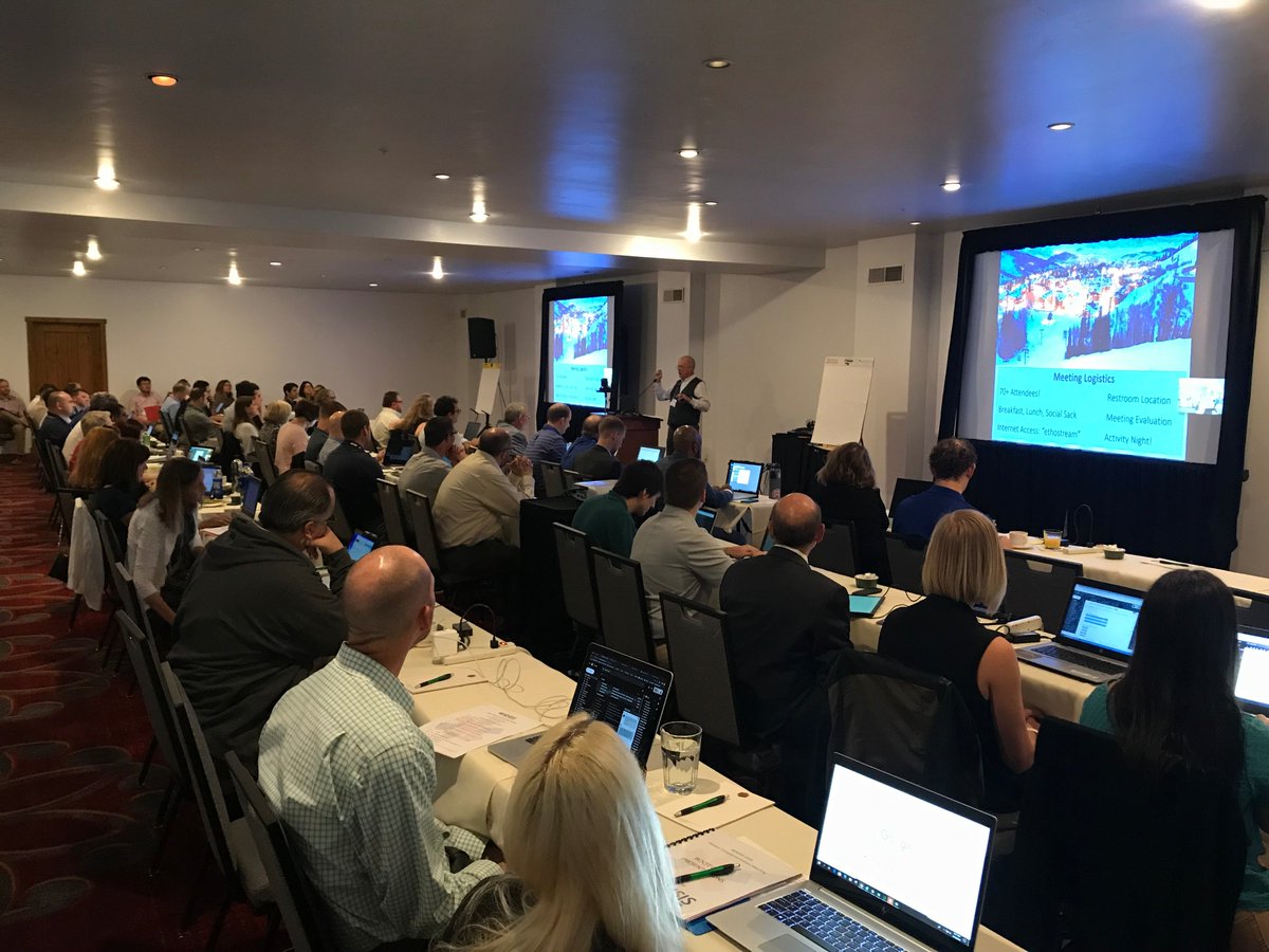 NEMSISTAC's tweet photo. #NEMSIS 2019 Annual Meeting is off to a running start! Largest turnout yet - ready for lots of collaboration between data managers and vendors. #emsdata https://t.co/x2fiwUT5xG https://t.co/LLl54Q3azl
