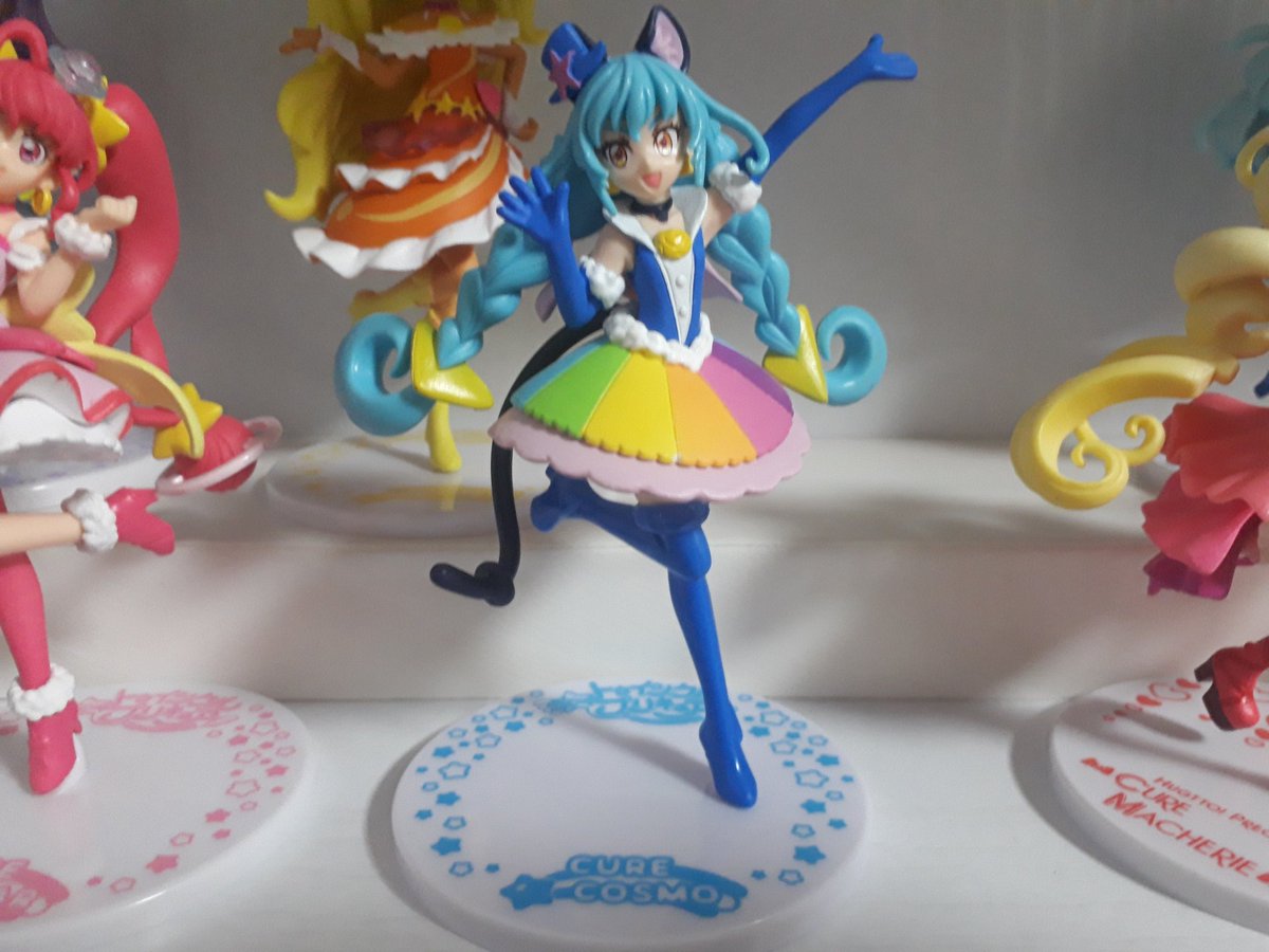 大阪てん 帰宅なう ふう プリキュアドリームステージ倉敷からのスーバー盆踊り太秦映画村まわしまあまあ疲れたやで とりあえずキューティーフィギュア 60人目の認定プリキュアで令和第１号 キュアコスモよろしくニャン