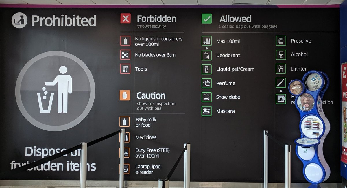 danbec's tweet image. I am so grateful that #airportsecurity now allow snow globes. Never travel without one.