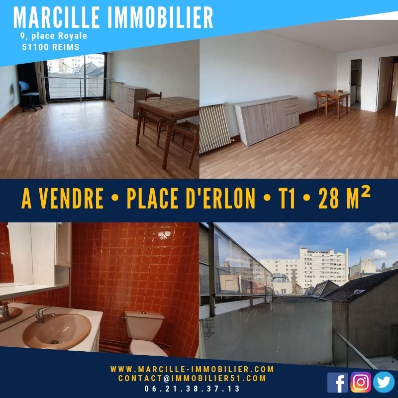 marcille51's tweet photo. #avendre, coeur de la place d'#erlon, #hyper #centre #Reims, T1 28 m² 2ème étage ascenseur, dans #résidence avec #gardien.
#chauffage #collectif. Idéal #investissement #locatif.
80 900€ honoraires inclus.
Toutes nos offres #ventes #locations https://t.co/PxKrZLD21M https://t.co/9VktedUaj3
