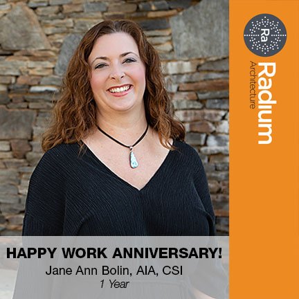 radiumarch's tweet photo. Congratulations to Jane Ann Bolin on yer 1-year work anniversary! https://t.co/tSCBYvJIvu