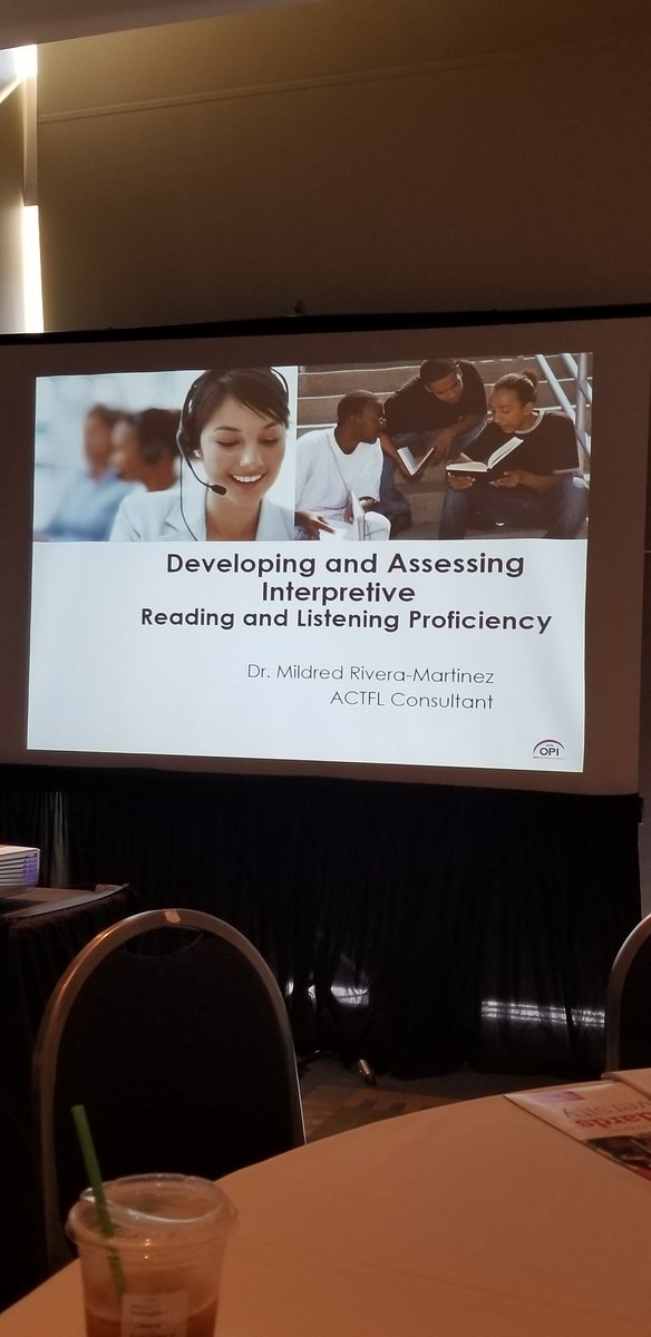 saraimae's tweet photo. Foreign language educators are mastering how to develop and assess Interpretive Reading and Listening Proficiency.#FPCSCOL #friendshipFWD19 https://t.co/g7wD6hLiP8