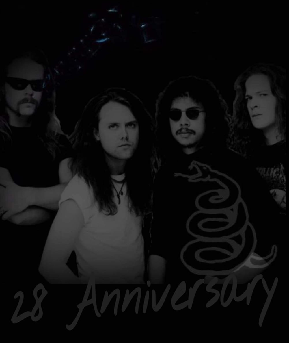 masterofpy's tweet photo. #OnThisDay hace 28 años, el 12 de agosto de 1991 se lanzaba el 5to álbum de @Metallica #BlackAlbum, uno de los discos más populares y vendidos en todo el mundo.

#Metallica 
#TheBlackAlbum
#MasterOfParaguay 
#LocalChapter416 https://t.co/d7tJmhpiic