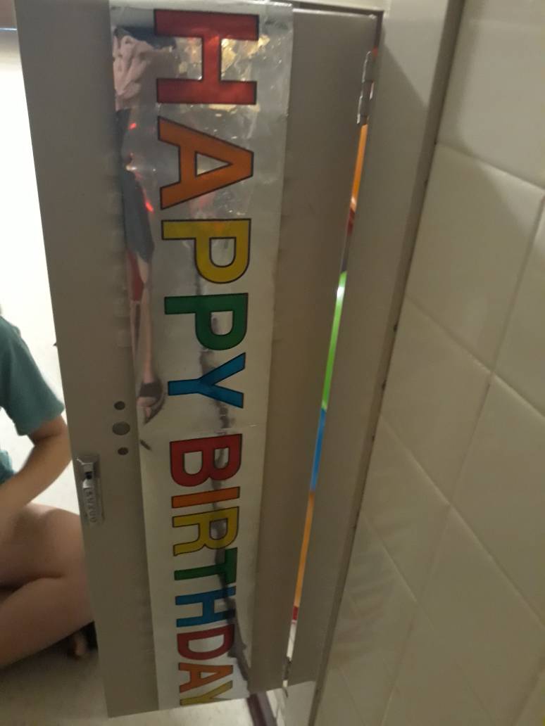 Students are nervous about first day but still putting friends first.  #kindnessisfree