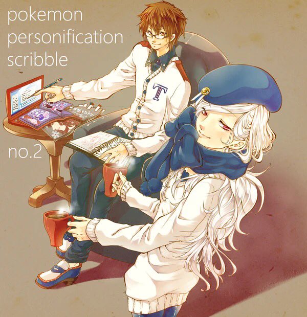 組長 炭カナお迎え待っててネ Al Twitter フォロワーさんが増えたので宣伝させてもらうが 今アイコンにもなってる白髪の女の子はポケモン 擬人化ニャオニクス のポルテちゃん 画像の通りゲーム内でもかなりの強運でありながら このイラストを過去にアイコンにして