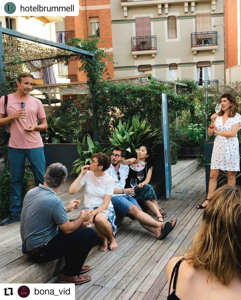 🍇Enjoying wine is easy &amp; beautiful when you're surrounded by a great company in such a precious location as the boutique Hotel Brummell #Bcn
🙏Thank you all who joined us last Friday in our fascinating Catalan #WineTasting🥂
with the surprise assistance of <a href="/cocaifito/">COCA I FITÓ</a> winery 🍾