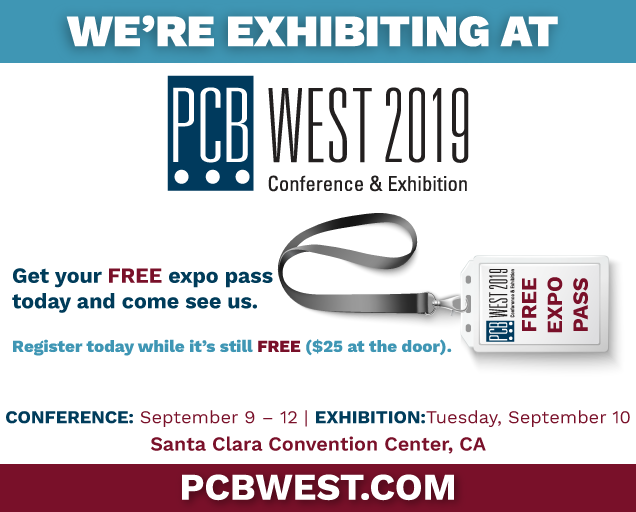 creationtech's tweet photo. Creation Technologies Booth 514
This is going to be a great show! Stop by to discuss your design and manufacturing needs! #whycreation #design  #manufacturing #pcbwest2019

https://t.co/Rj3OalaOBs https://t.co/2fWW2IEu6a