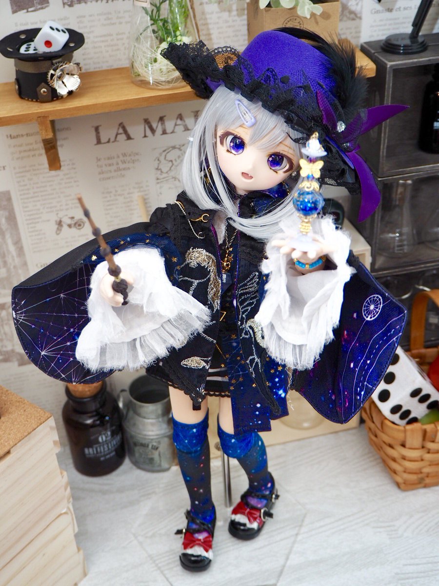 Chinpei Twitter वर 本日のエモいドールグッズ紹介 Amazonでポチった帽子 1 3サイズ 中国から送料込み360円の驚愕プライスながらこのクオリティ ハリーポッター魔法の杖コレクション2 ガチャとしては高めの300円ながらもドールにピッタリサイズすぎる件